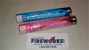 Gender Reveal Confetti Cannons Blue and Pink